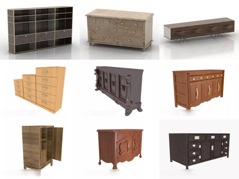 10 Furniture Locker Free 3D Models – Week 2020-42