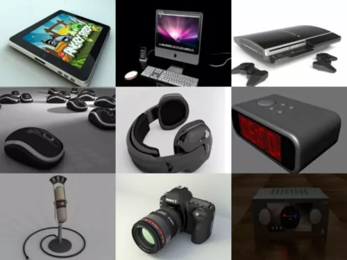 10 Gadget Free OBJ 3D Models – Week 2020-40