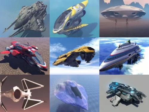 10 Spaceship Free OBJ 3D Models – Week 2020-41