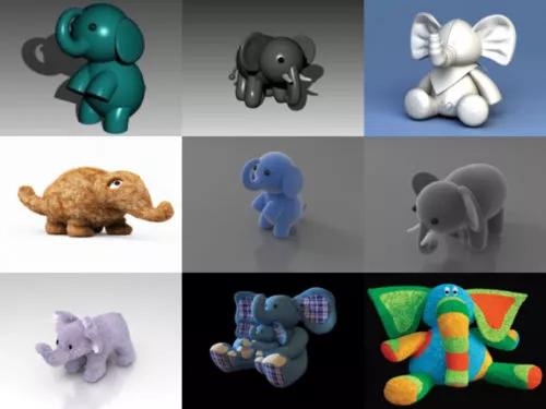 12 Toy Elephant 3D Models Free Download