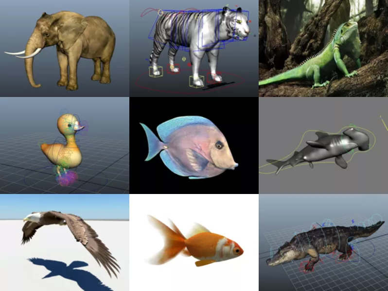 Top 10 Maya Nature 3D Models – Day 23 Oct 2020