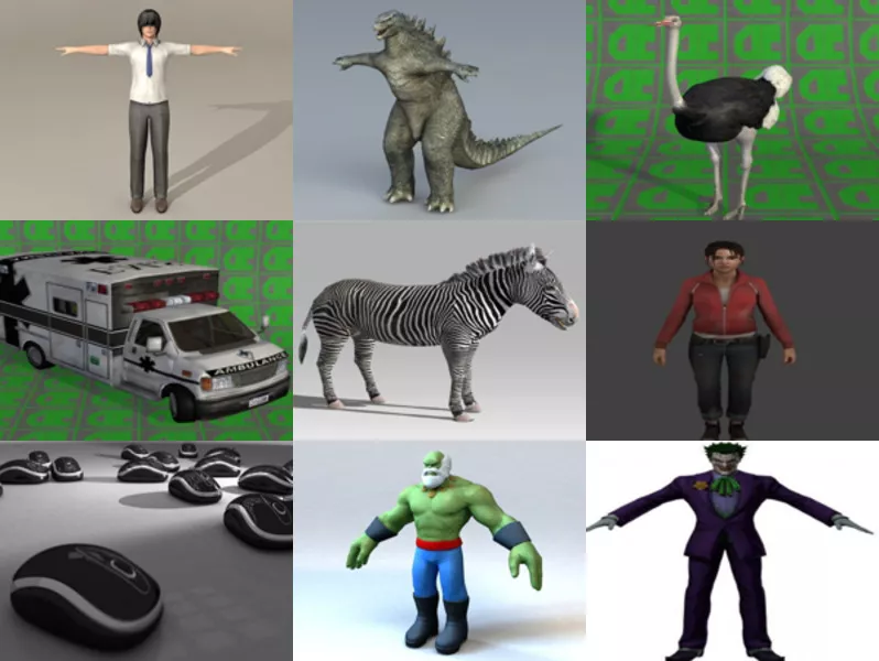 Top 12 Collada 3D Models – Week 2020-44