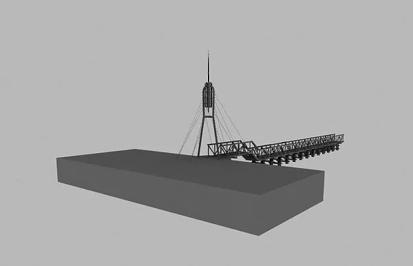 Road Glow Cone 3d model
