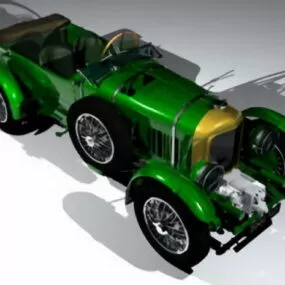 Vintage Blower Bentley 1930 3d model