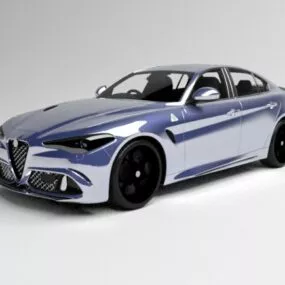 Alfa Romeo Giulia 2015 Car 3d model