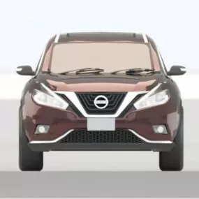Nissan Murano Suv Car 2015 3d model