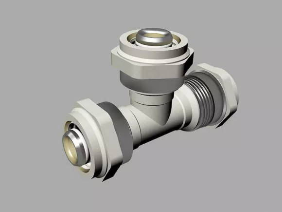 Pedestal Car Jack 3d model