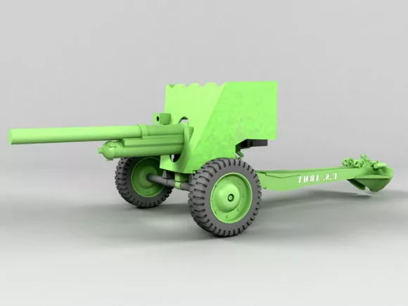 Wiesel Ozelot Air Defense System 3d model