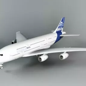 A380 Airliner 3d model