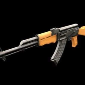 Modern Ak47 3d model
