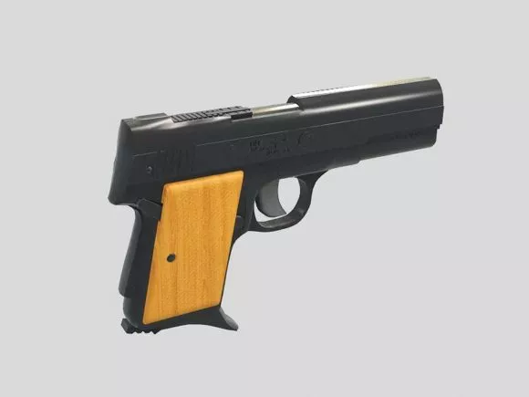 Amt Pistol Gun 3d model Amt Pistol Gun 3d model