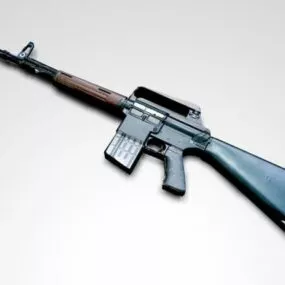 Ar10 Rifle 3d model