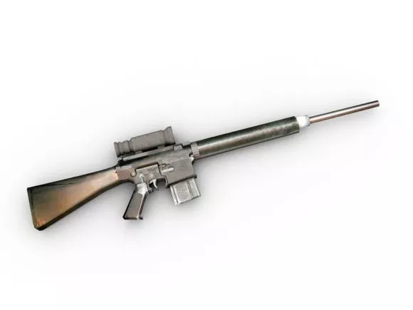 Zapper Shot Gun With Gun Shell 3d model