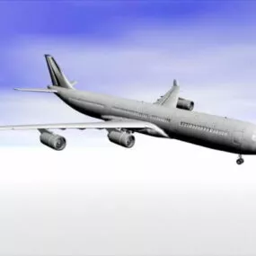 Airbus A340 Plane 3d model
