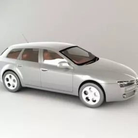 Alfa Romeo 159 Sports Car 3d model
