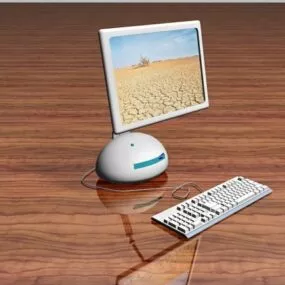 Aio Desktop Computer 3d model