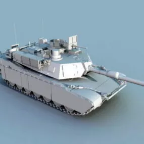 Us M1 Tank 3d model