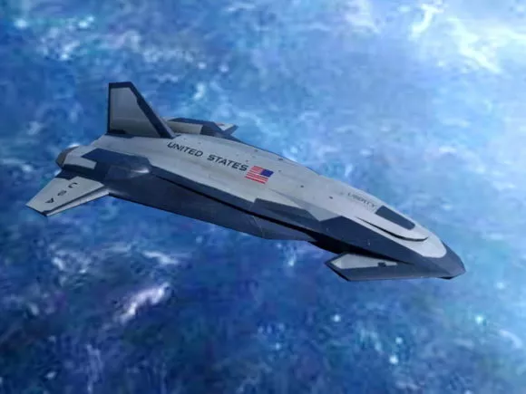 American Scifi Space Shuttle 3d model American Scifi Space Shuttle 3d model