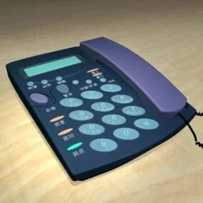 Amplified Corded Phone 3d model
