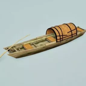 Chinese Fishing Boat 3d model