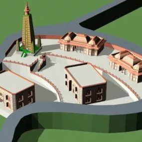 Persian Temple 3d model