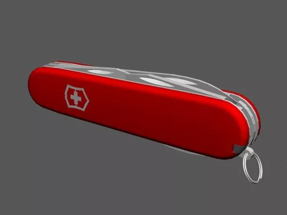 School Calculator Gadget 3d model