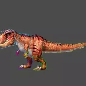 T Rex Dinosaur Animated 3d model