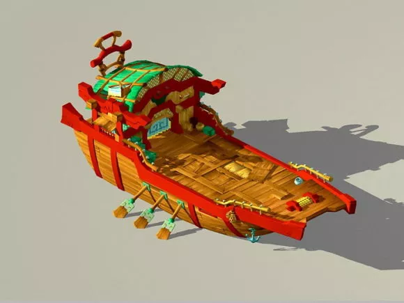 Biplane Airplane 3d model