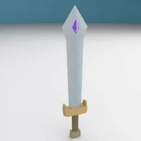 Anime Sword Weapon 3d model
