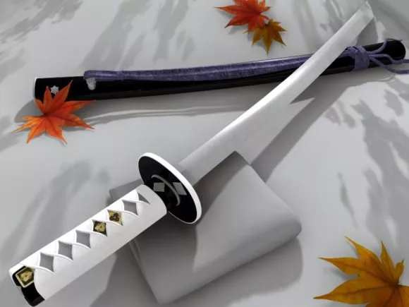 Tiger Warrior With Sword 3d model