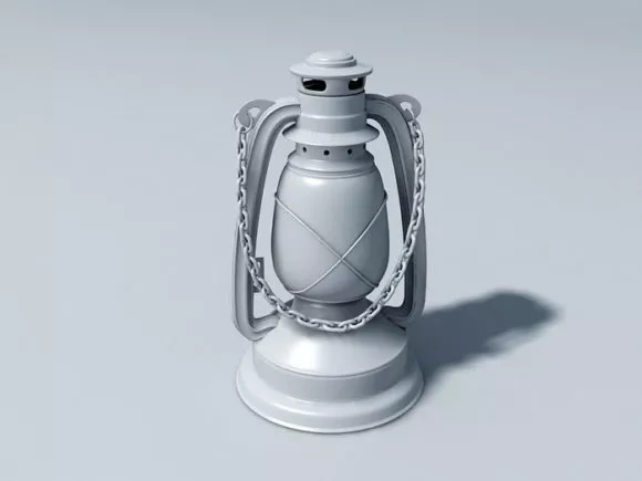 Oil Lantern 3d model