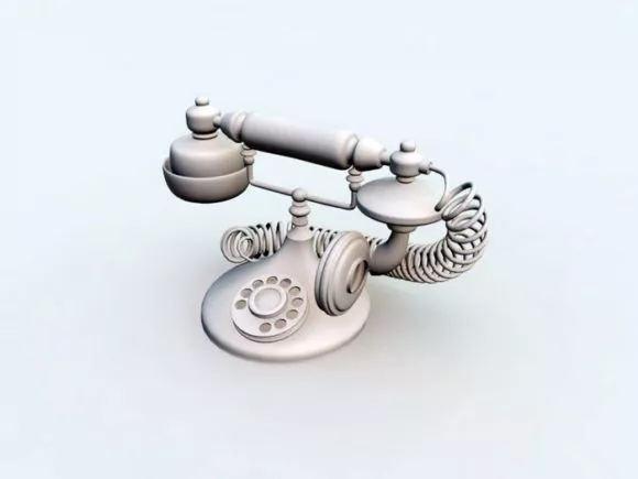 Electronic Parts Steel Shape 3d model