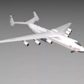 Antonov 225 Airplane 3d model
