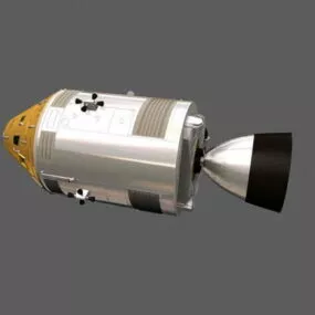 Spaceship Apollo Module 3d model