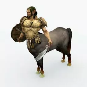 Armored Centaur 3d model