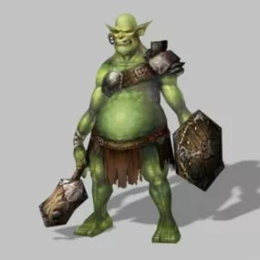 Armored Orc 3d model