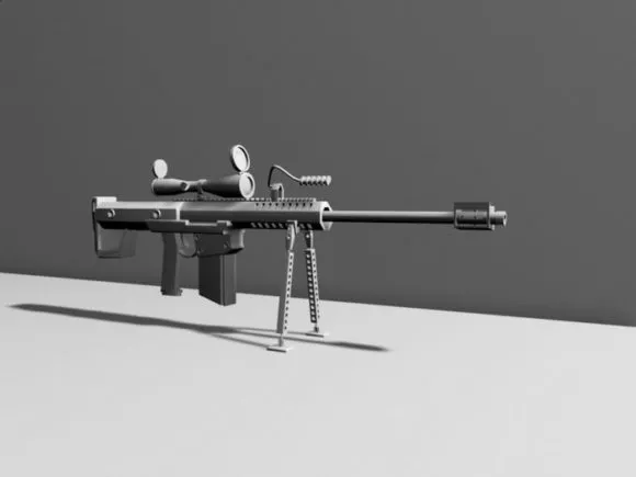 Humanoid Robot Game Character 3d model