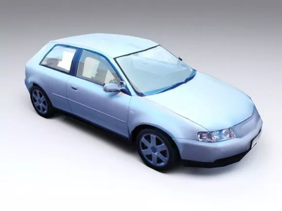 Audi A3 3d model Audi A3 3d model