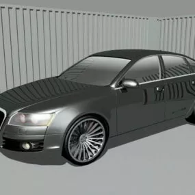 Audi A6 Luxury Car 3d model