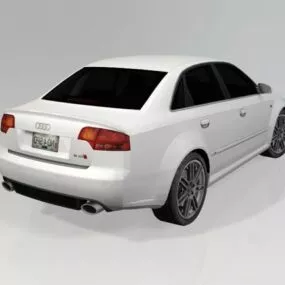 Audi B7 Rs4 Car 3d model
