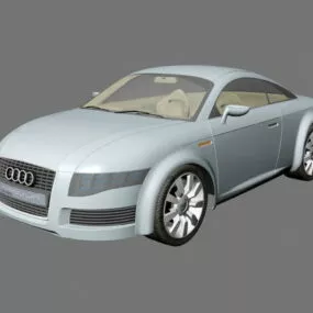 Sports Car Audi Nuvolari Quattro 3d model