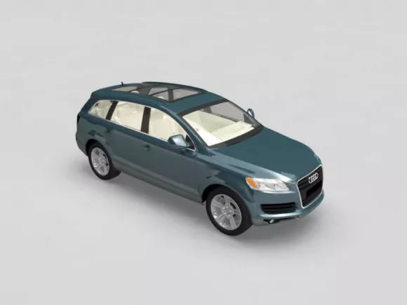 Simple Pinewood Concept Car 3d model