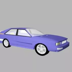 Audi Quattro Car 3d model