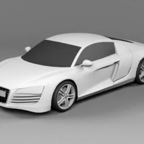 Audi R8 Fsi Car 3d model