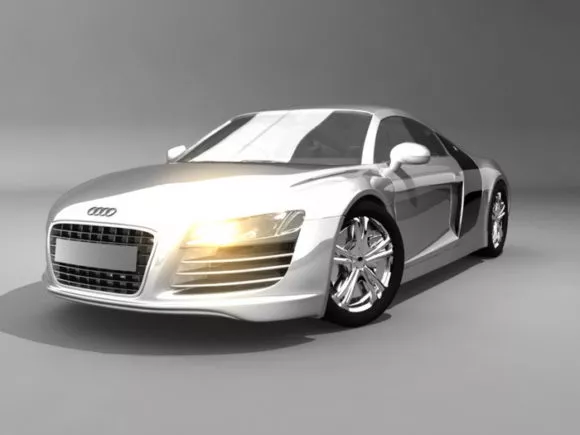 Sedan Car Laguna 3d model