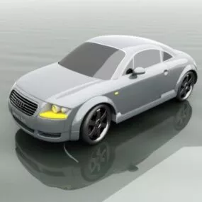 Audi Tt Sedan Car 3d model
