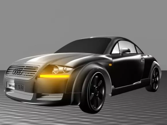 Retro Car 3d model