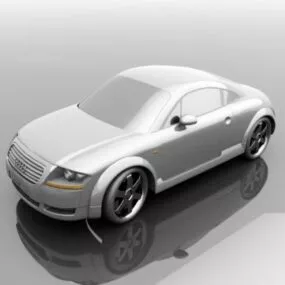 Audi Tt Coupe Car 3d model