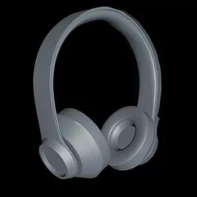 Lowpoly Audio Headphones 3d model