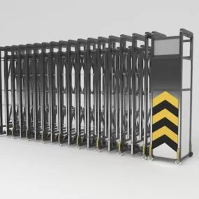 Automatic Sliding Gate 3d model